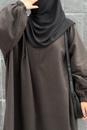 ABAYA WOLAYA MARRON