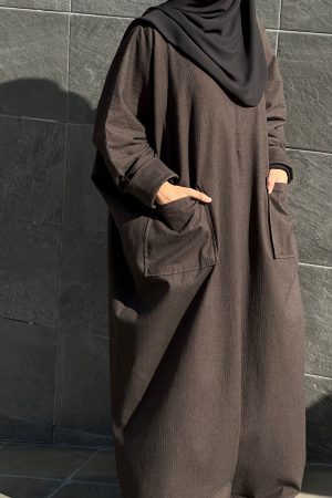 Abaya YELIA Marron