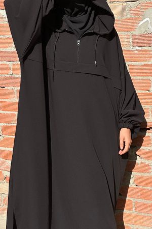 Abaya SWEAT NOIR