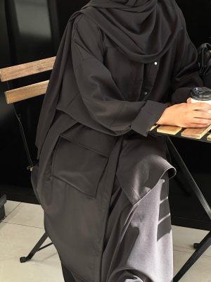 VESTE SAFARI NOIR