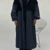 PARKA BI MATIERE gris bleuté – Image 2