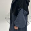 PARKA BI MATIERE gris bleuté – Image 3