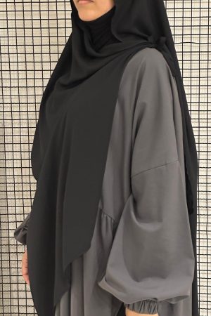 HIJAB SIGNATURE x CAGOULE NOIR