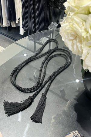 LMAJDOUL (ceinture ajustable oriental) NOIR