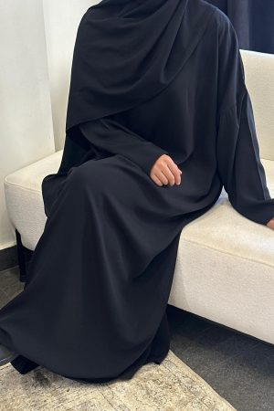 ABAYA SOFT NOIR