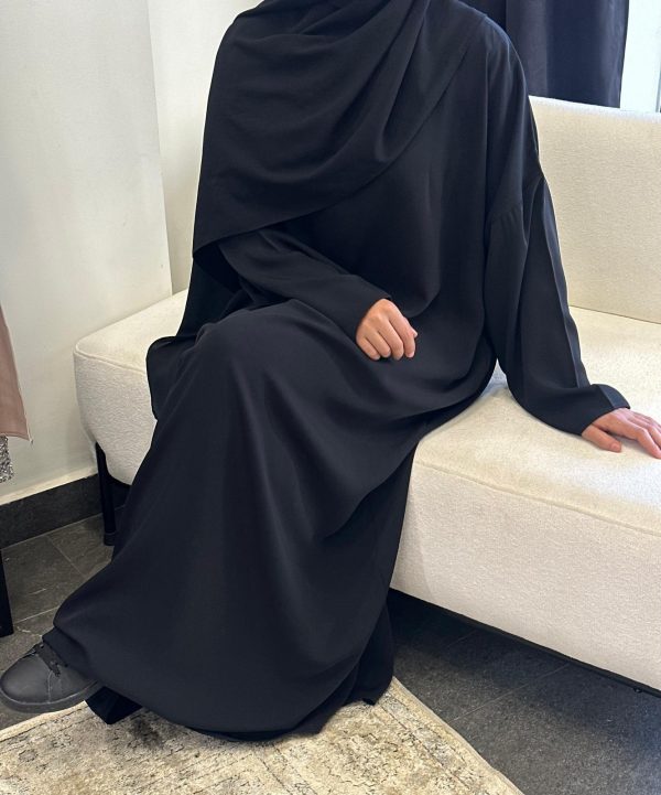 ABAYA SOFT NOIR