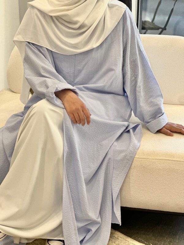 TUNIQUE ZARAH bleu ciel