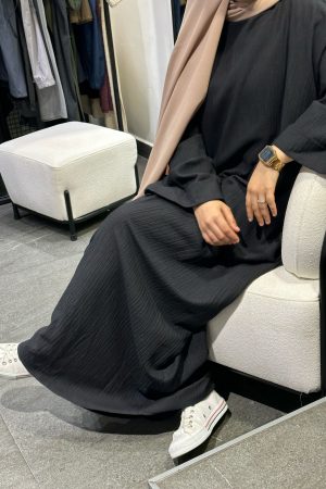ABAYA MEERA NOIR