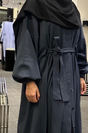 VESTE Longue SOFTSHELL BLEU PETROLE