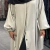 VESTE Longue SOFTSHELL GRIS CLAIR