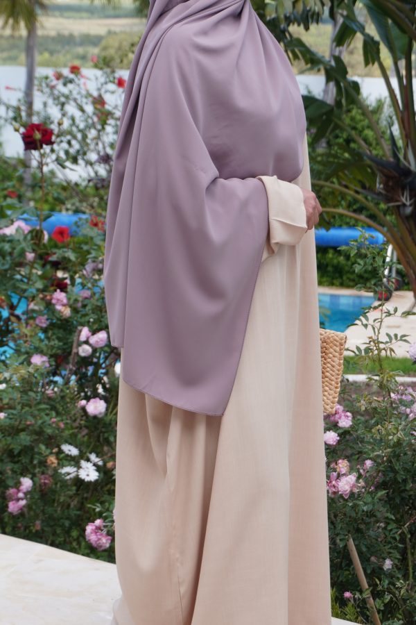 ABAYA SOFT brun en lin – Image 5