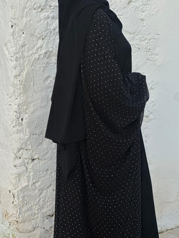 Ensemble MELYDA NOIR cristaux – Image 3