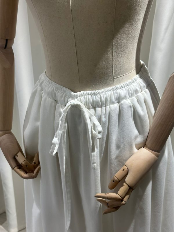JUPE BLANCHE EN LIN – Image 2