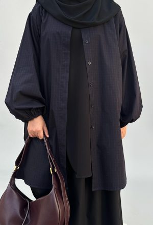 CASUAL SHIRT Bleu foncé à carreaux