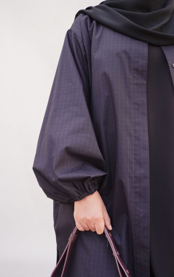 CASUAL SHIRT Bleu foncé à carreaux – Image 2