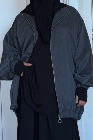 MY LITTLE JACKET effet jean foncé