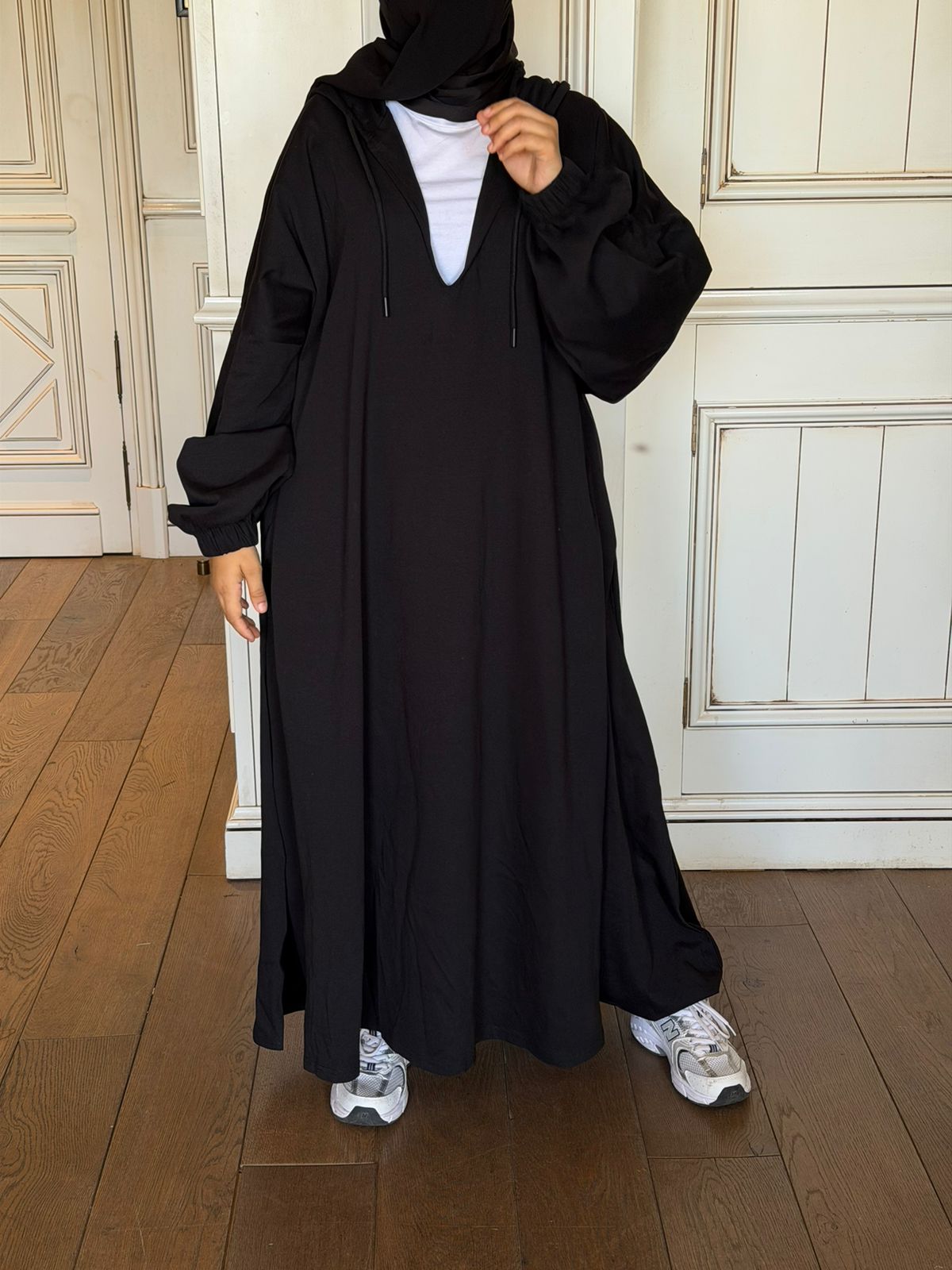 ENSEMBLE ABYL NOIR à capuche – Image 3