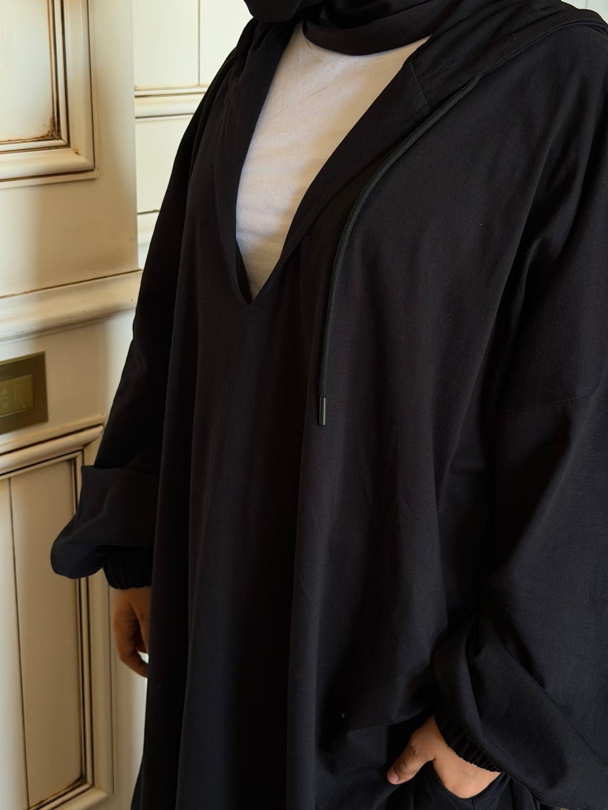 ENSEMBLE ABYL NOIR à capuche – Image 5