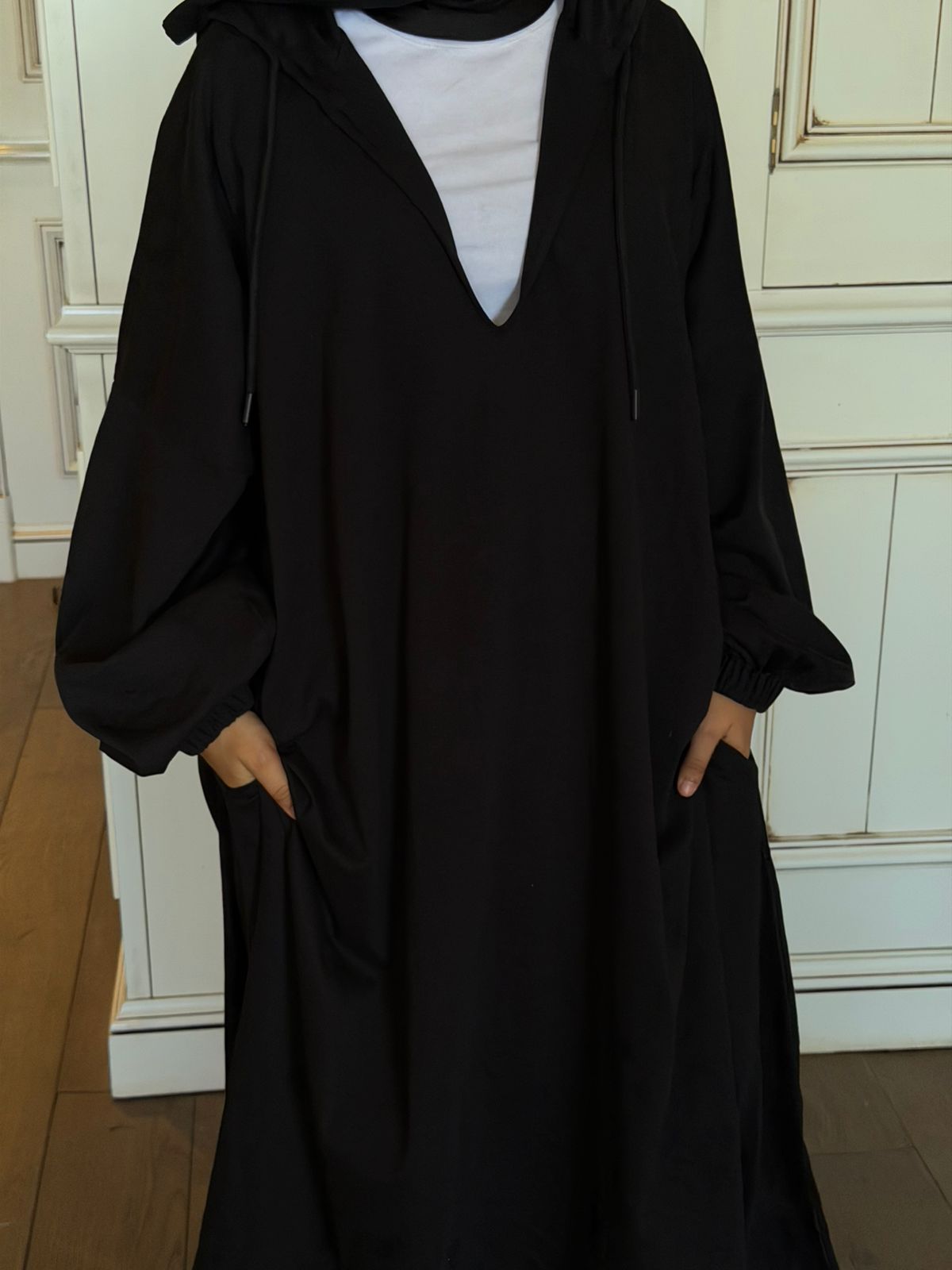 ENSEMBLE ABYL NOIR à capuche – Image 6