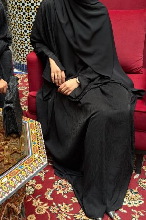 Abaya KEYA noir luxe
