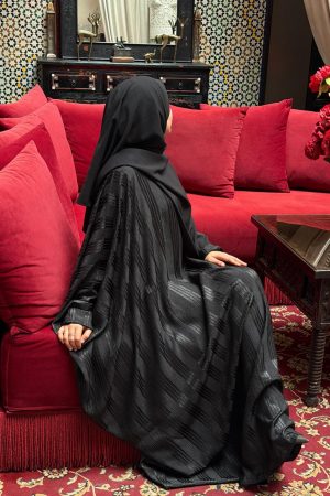 Abaya SAADYA luxe noir