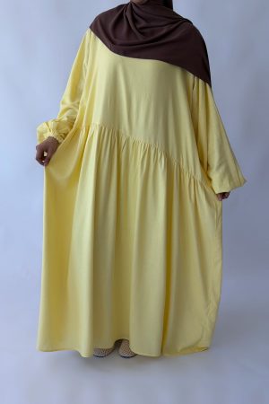 ABAYA EVANA JAUNE