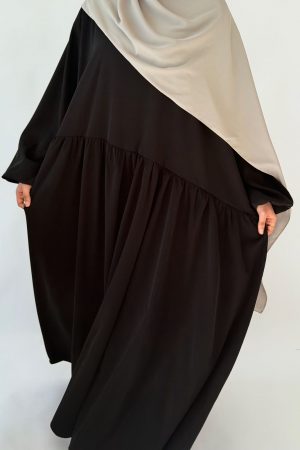 ABAYA EVANA noir