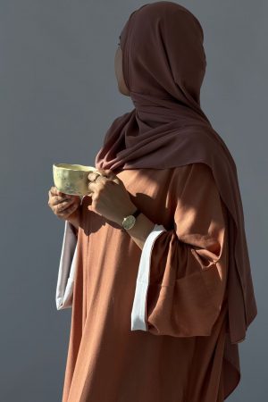 ABAYA MELANY terracotta