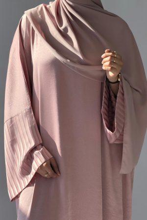Abaya LATIFA luxe rose