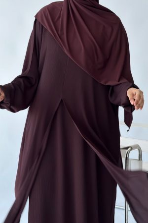 Ensemble ZARAH marron chocolat