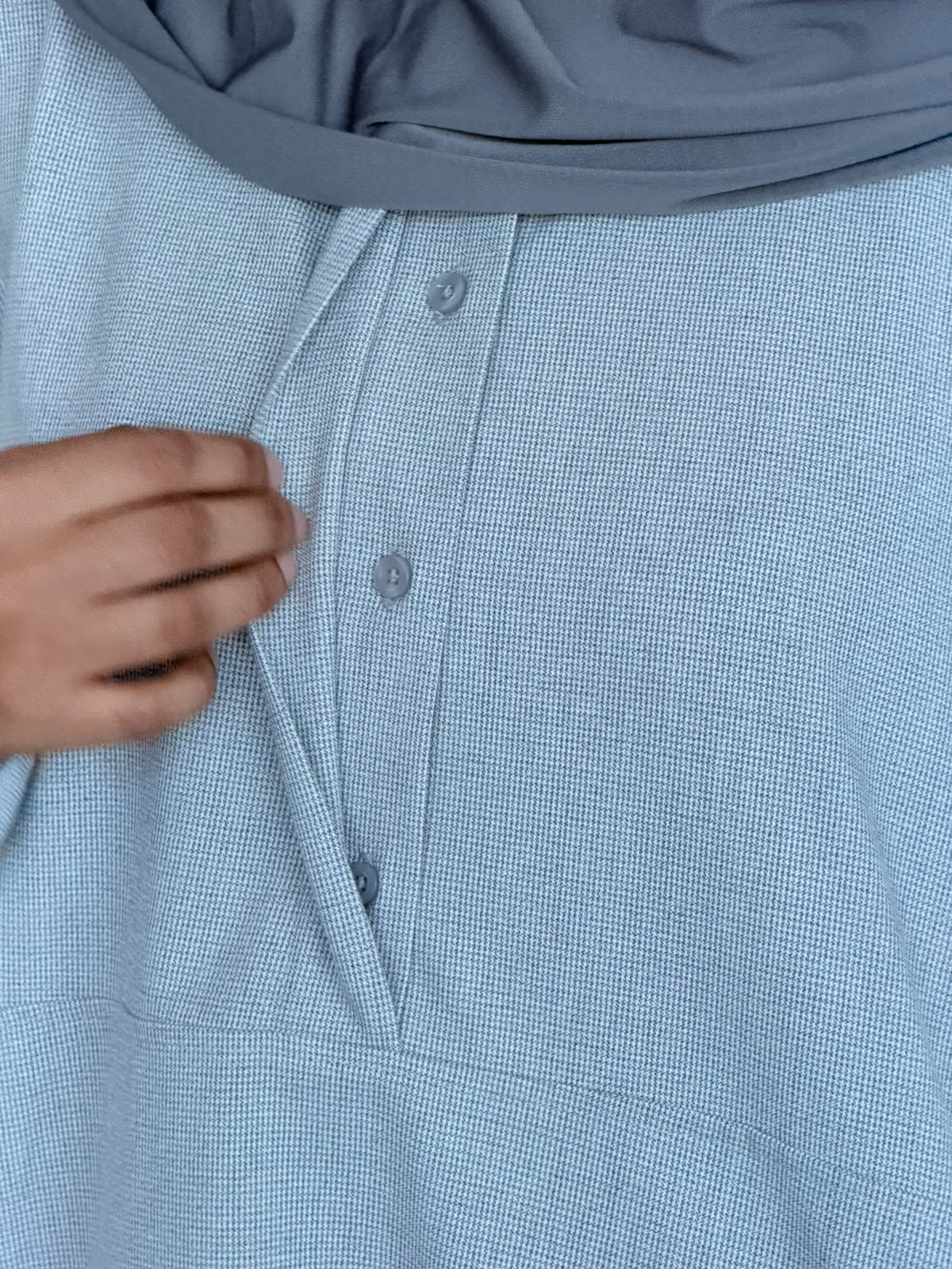 Abaya EYLÜL gris – Image 4